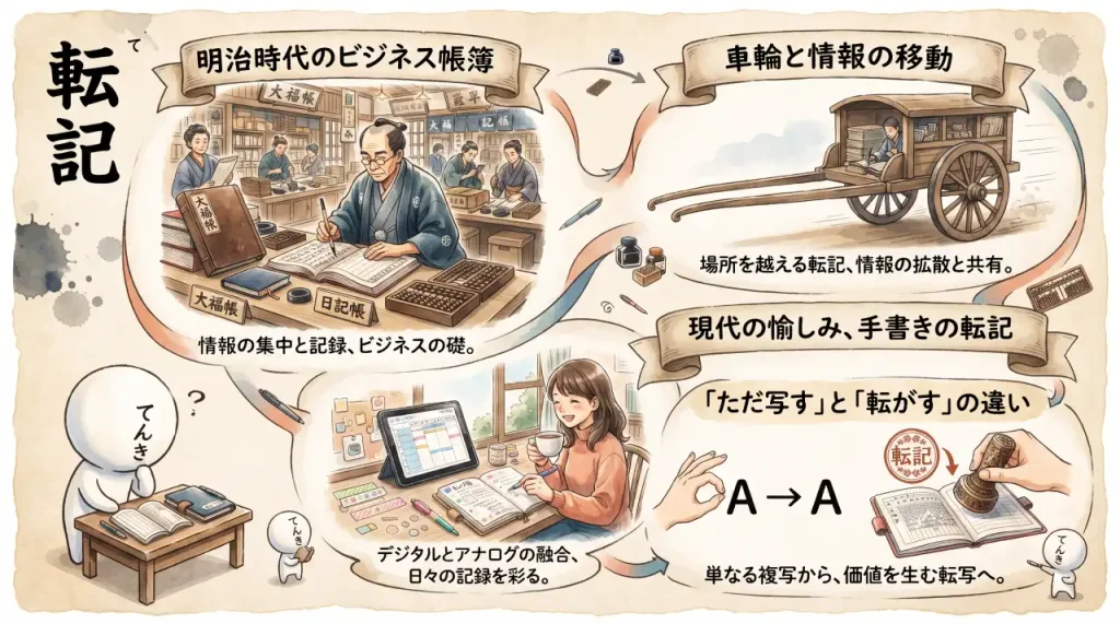 「転記」と「書き写し」は何が違う？ただの作業に見えて、実はすごい思考の整理術だった話のイメージ画像